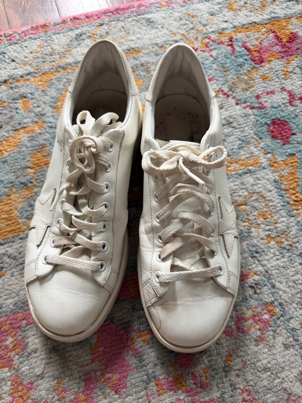Golden Goose Pure Star Low Top Vegan Sneakers Good Condition - Picture 3 of 8
